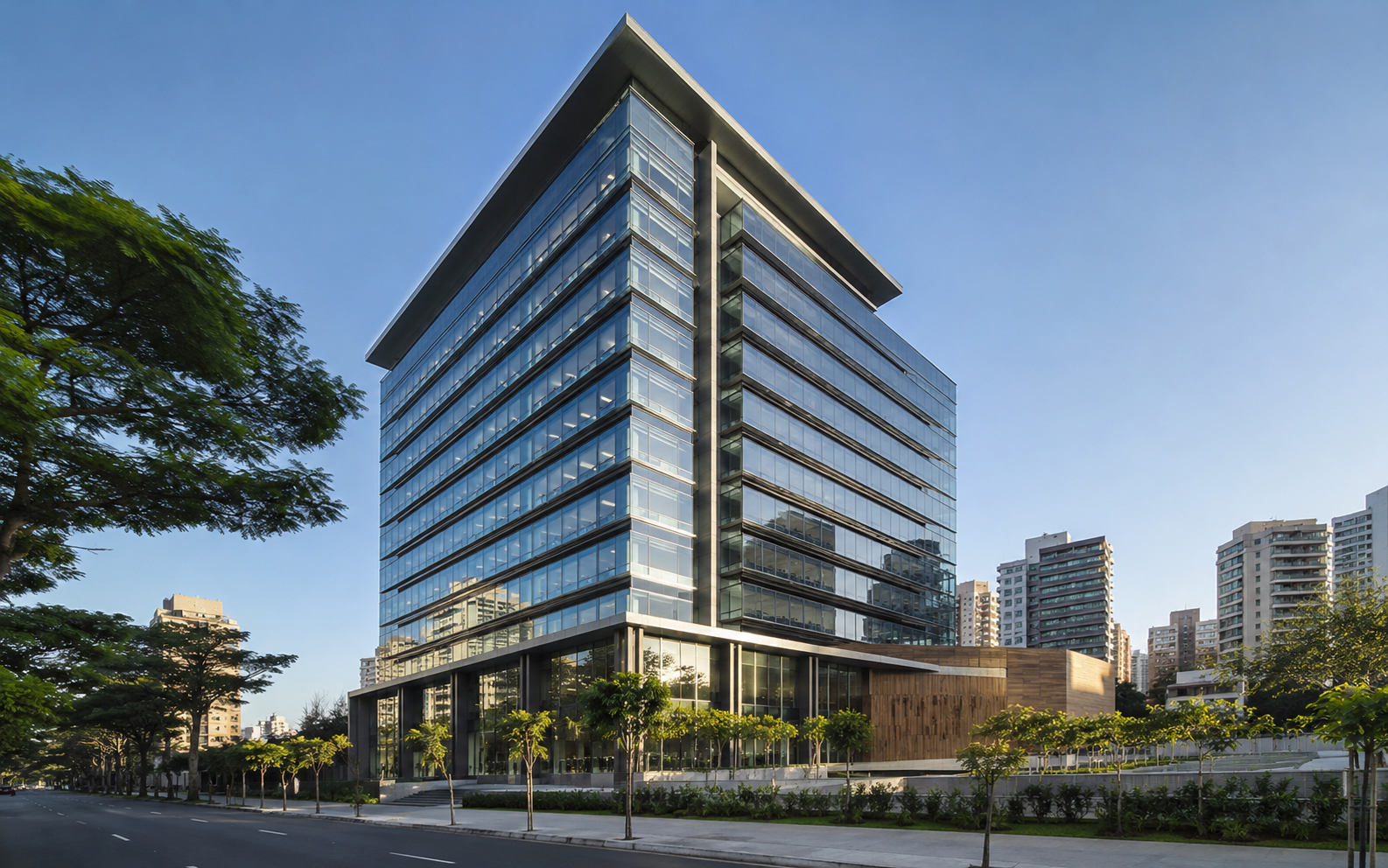 Modelo BIM e análise estrutural de edifício comercial